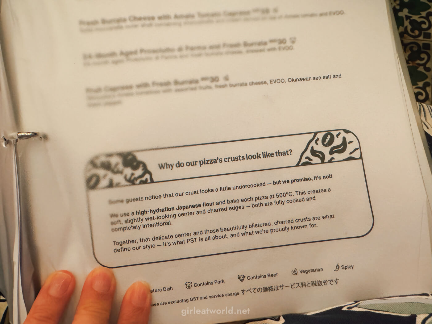 Pizza Studio Tamaki in Singapore