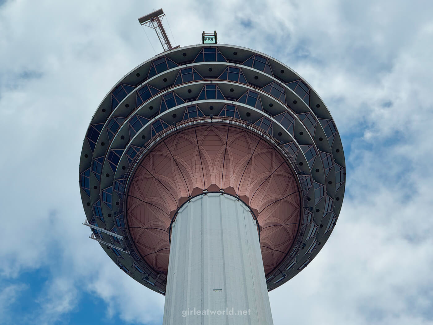 KL Tower from below