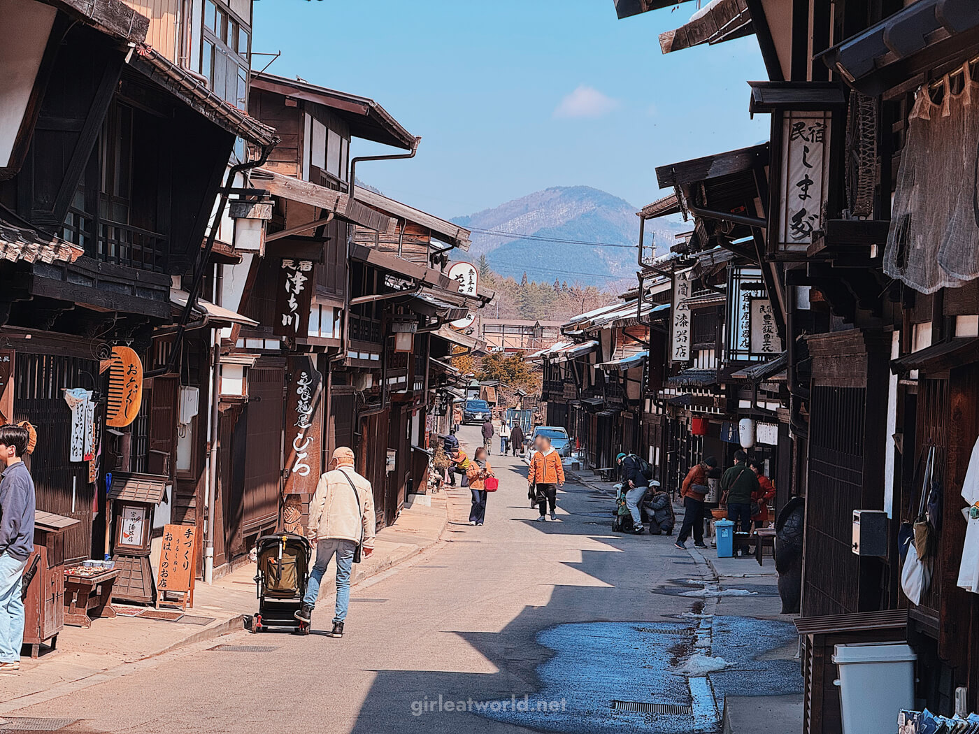 Narai Juku in Kiso Valley