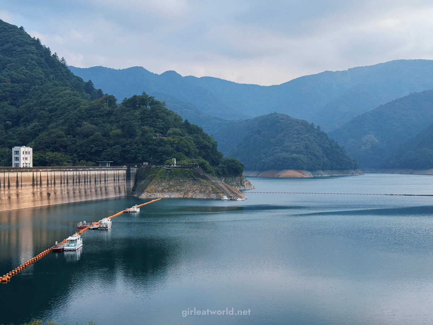 Ogouchi Dam at Lake Okutama