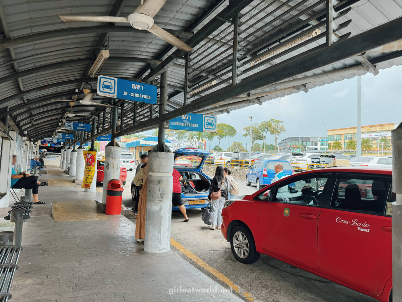 Cross Border Taxi Singapore - Larkin Sentral Terminal Pick up Point