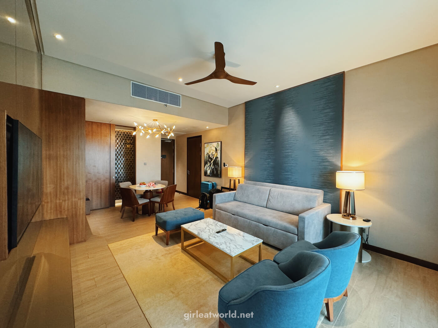 Hard Rock Desaru Coast Rock Suite Living Room