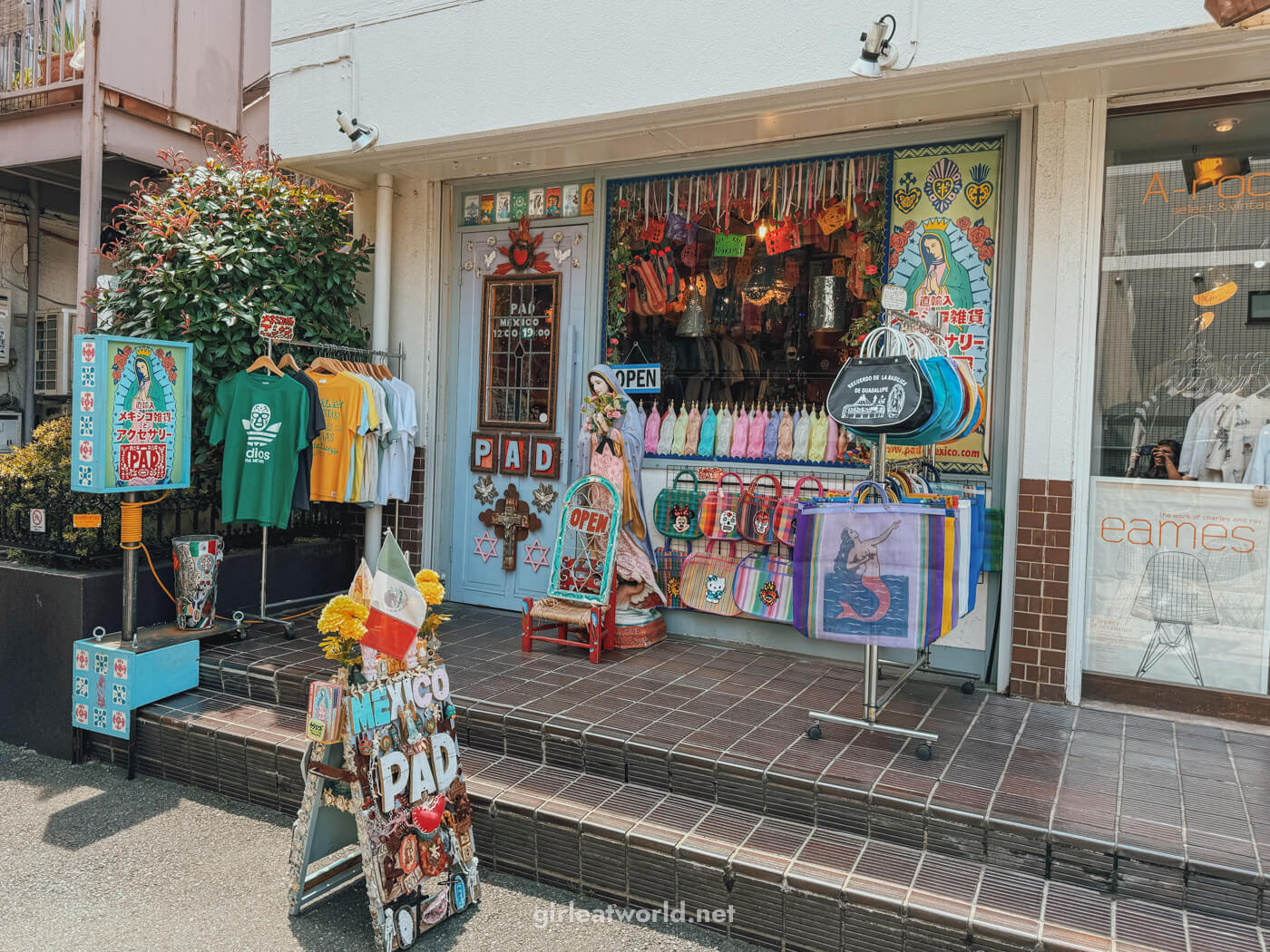 Mexico-themed shop in Shimokitazawa