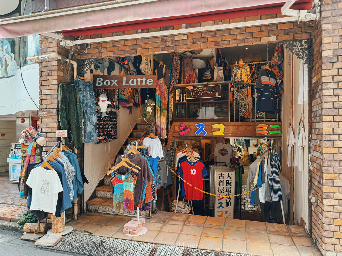 One of the many vintage shops in Shimokitazawa