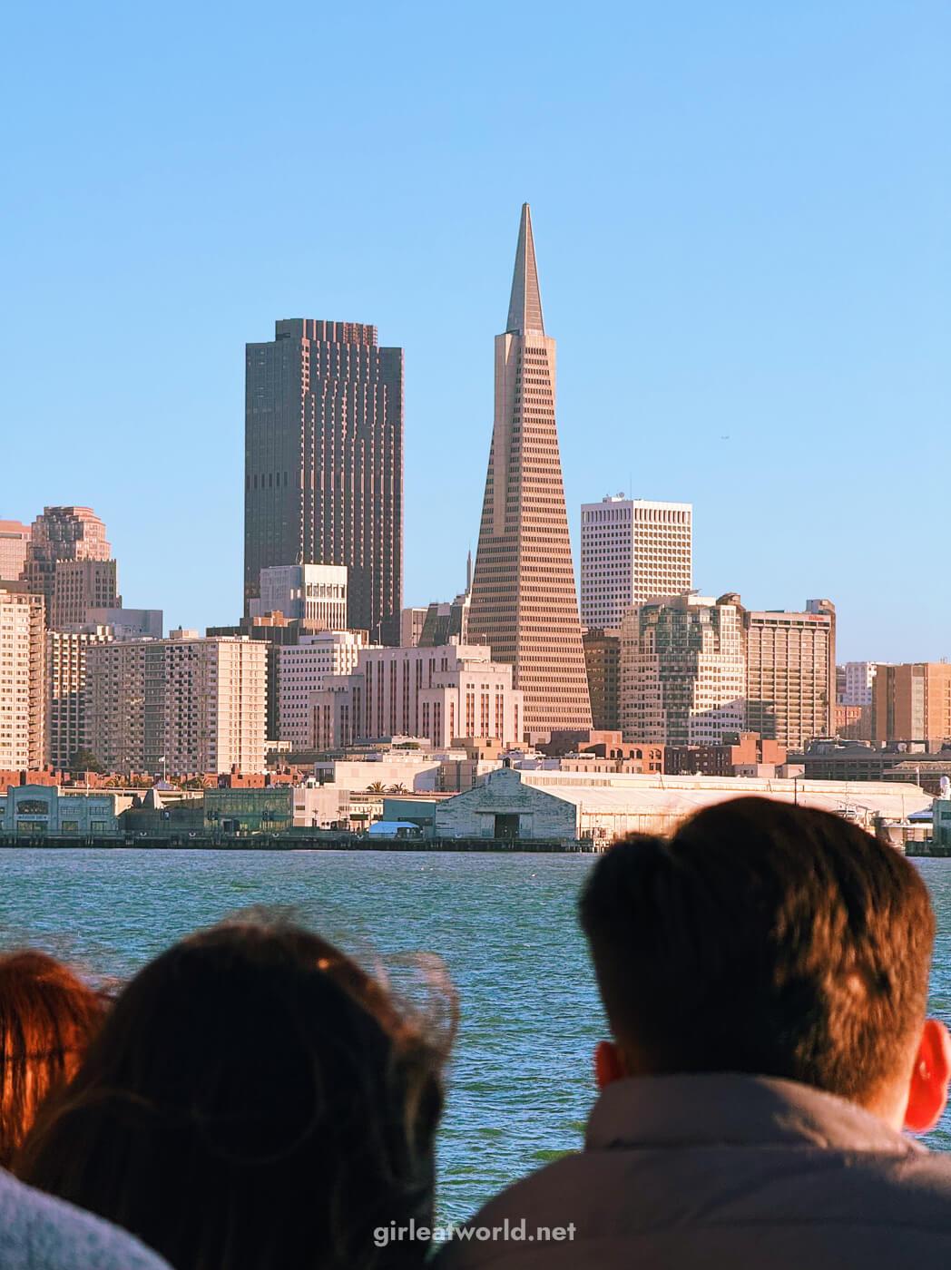 Transamerica building from the ferry