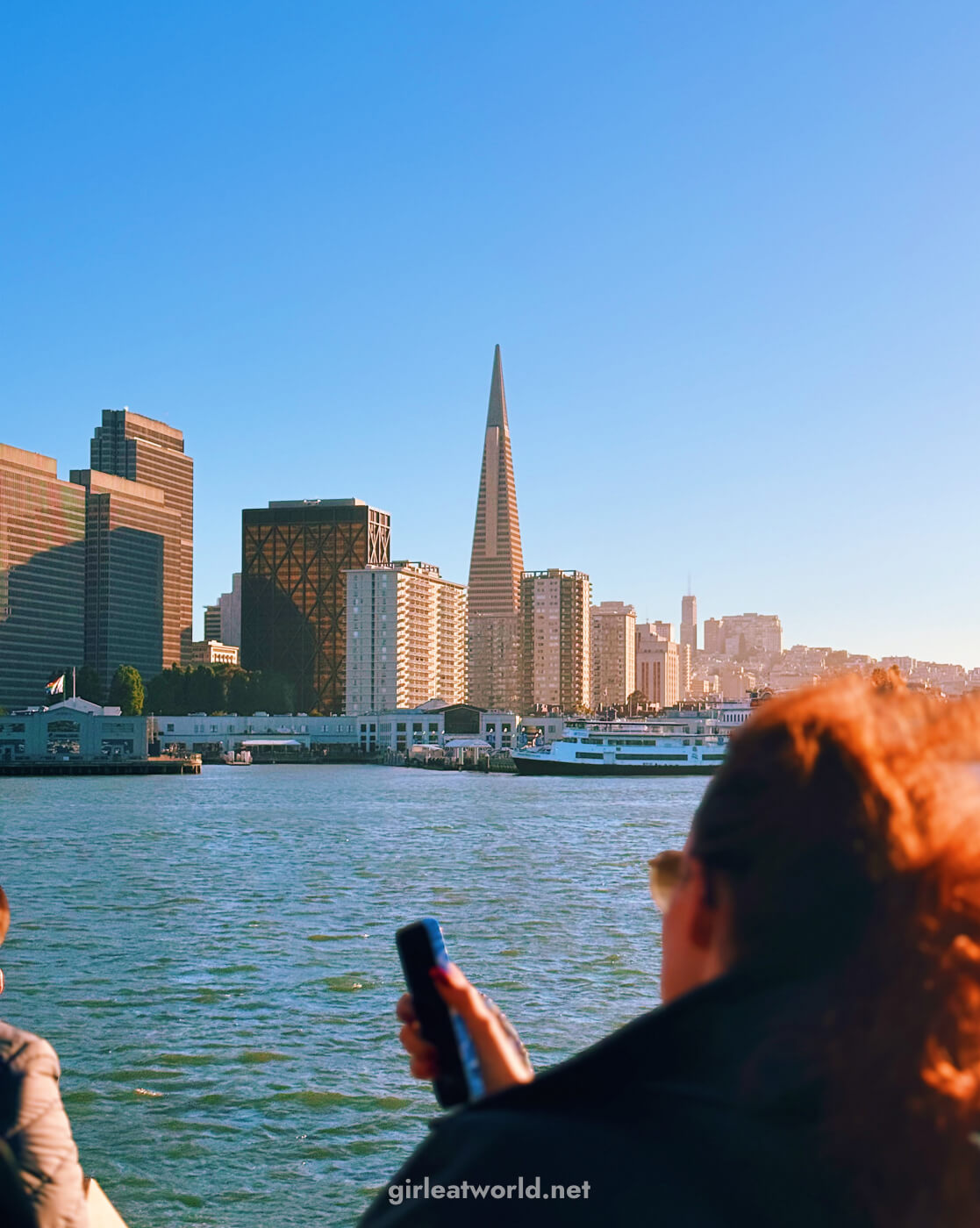 Transamerica building from the ferry