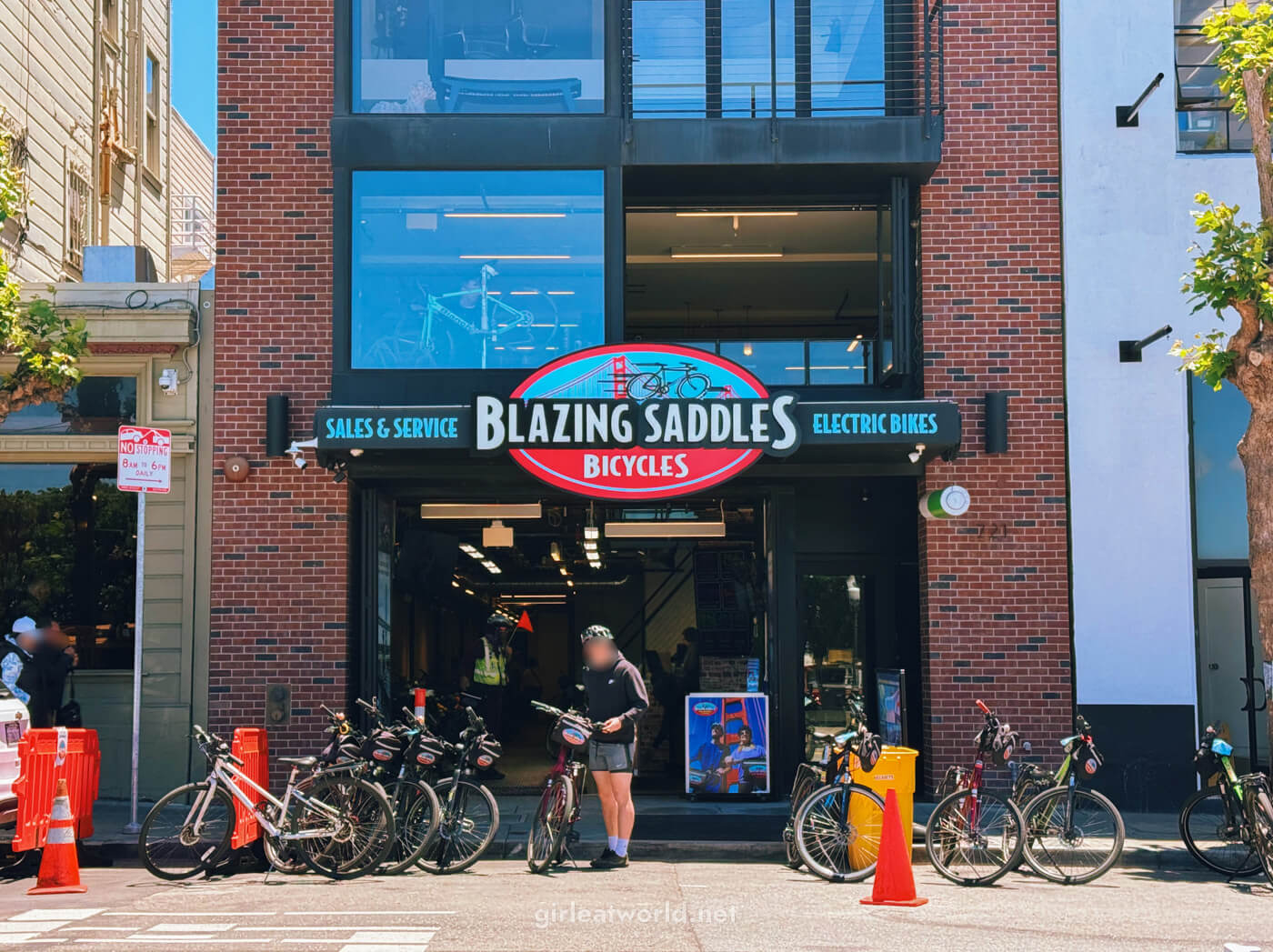 Blazing Saddles at Fisherman Wharf