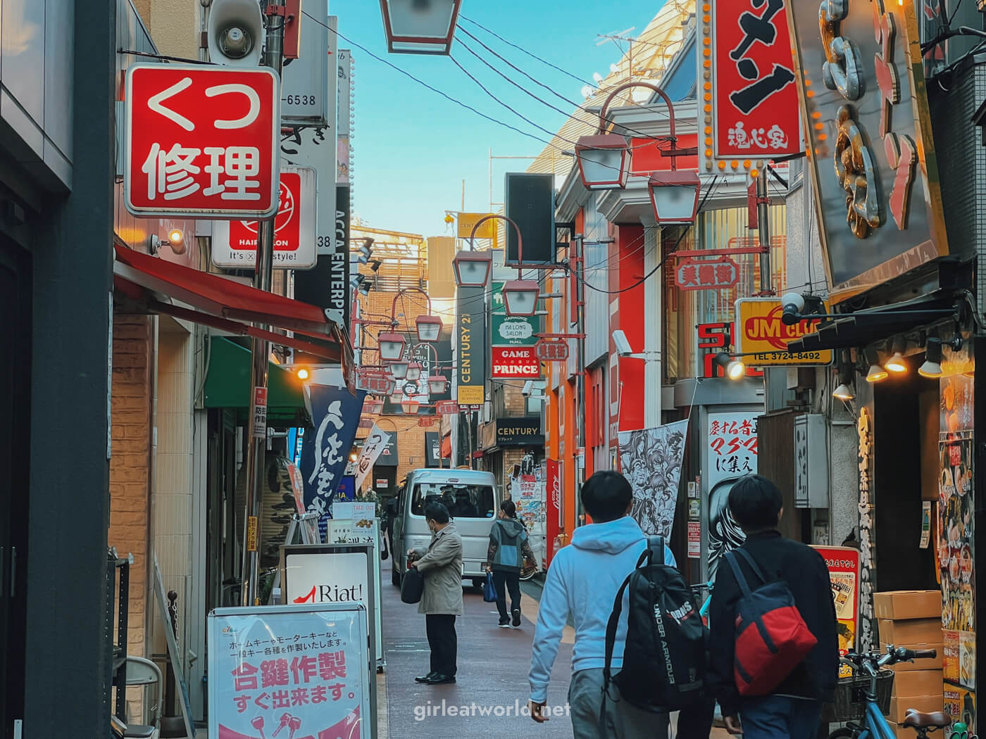 Small streets in Jiyugaoka