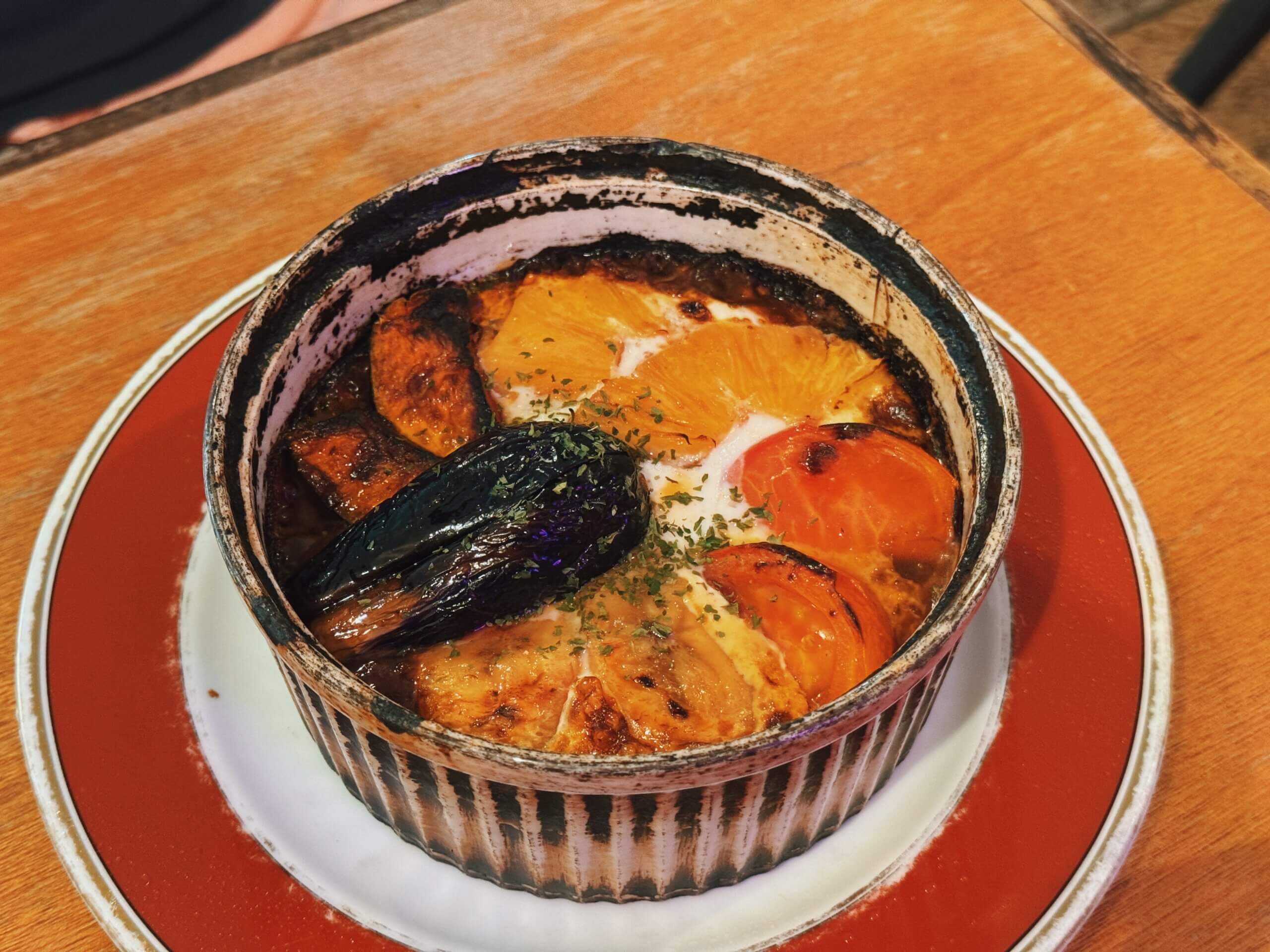 Baked curry at usubane in Jiyugaoka